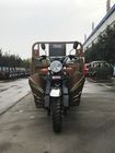 النقل الخاص الهجين 65 كم / ساعة 150CC دراجة ثلاثية العجلات للشحن