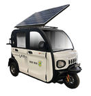 لوحة شمسية 270X120X170cm دراجة ثلاثية العجلات للشحن الكهربائي