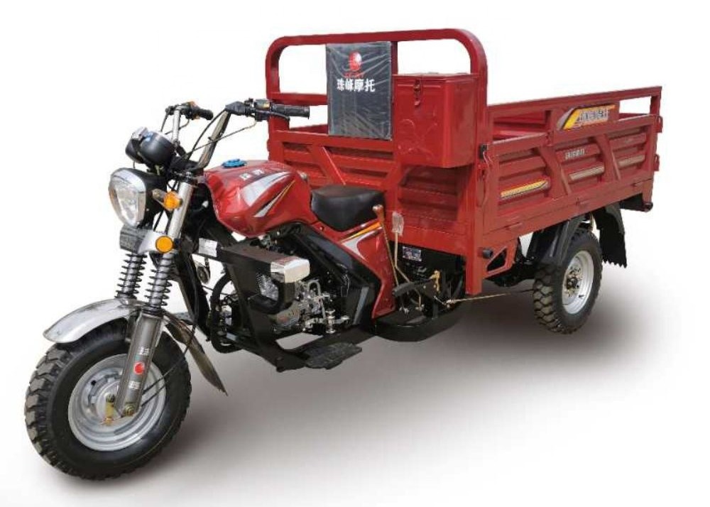 وقود هيدروليكي ذاتي الرفع 3 عجلات 200CC دراجة ثلاثية العجلات للشحن